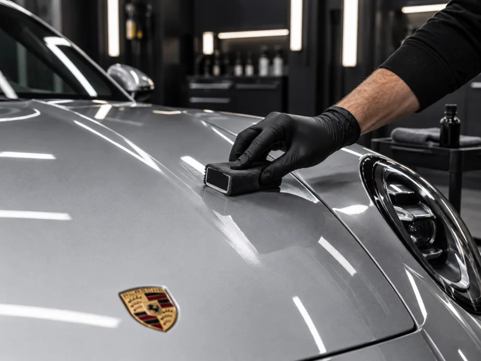 Glossy paintwork with ceramic protection